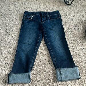 American Eagle Jean Capris
